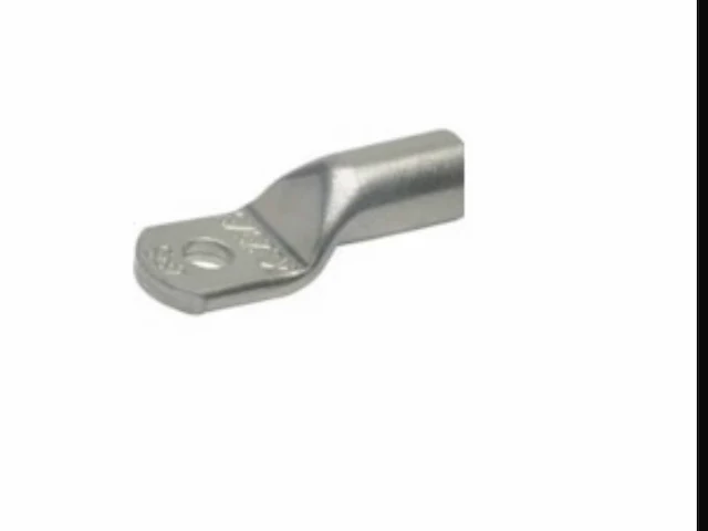 Getinte koperen buisvormige lugs 10 mm - m5-terminal (282x) - afbeelding 2 van  2