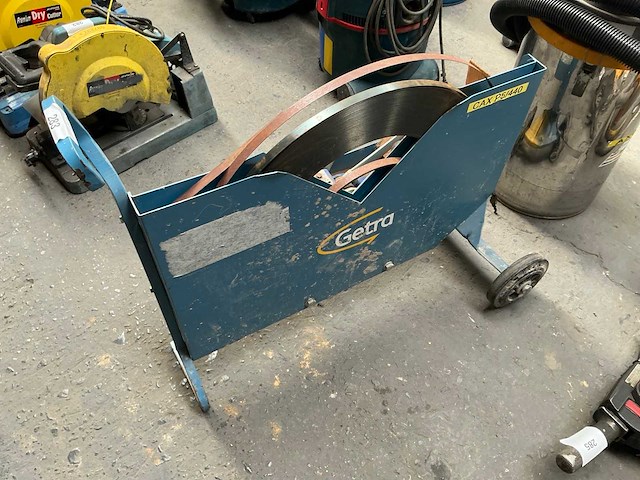 Getra manuele omsnoeringsbandmachine / wagen - afbeelding 1 van  5