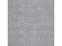 Getufte pouf - lichtgrijs fluweel - afbeelding 3 van  3