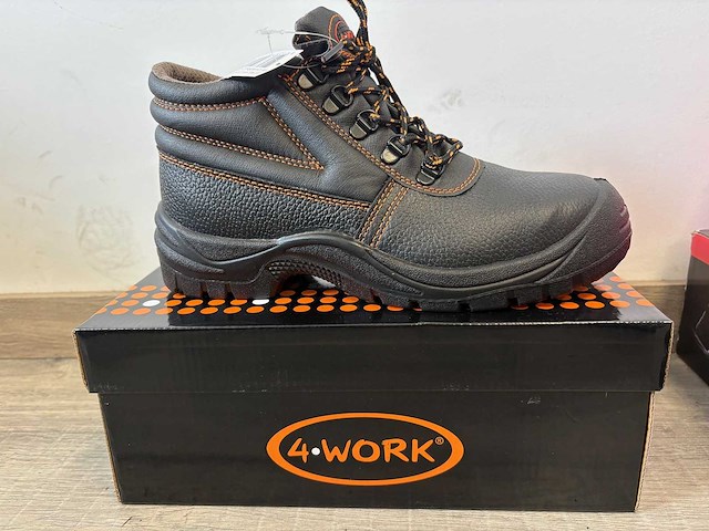 Gevavi - 4 work - s3 werkschoenen hoog maat 45 (8x) - afbeelding 1 van  1