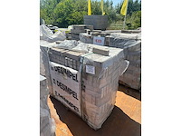 Gevelsteen prata genuanceerd 215x65x50