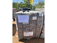 Gevelstenen zwart mangaan 210x102x65