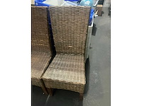 Gevlochten stoel (3x) - afbeelding 2 van  4