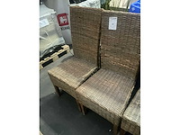 Gevlochten stoel (3x) - afbeelding 4 van  4