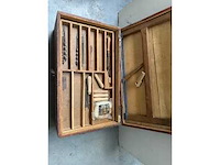 Gevulde gereedschapskist timmerman - tools set - afbeelding 1 van  1