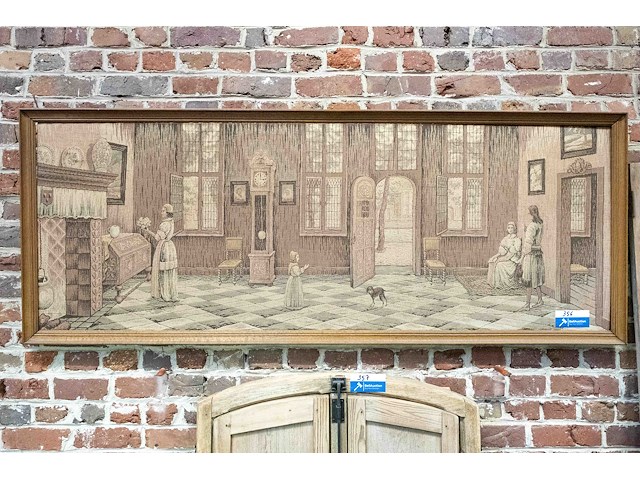 Geweven wandtapijt - afbeelding 1 van  2