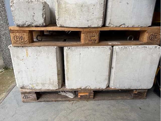 Gewichten - beton - verankering - afbeelding 1 van  1