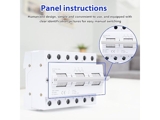 Geya schakelaar 3p 125a lastschakelaar - afbeelding 5 van  6