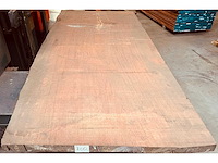 Gezaagd bubinga massief tafelblad ovendroog - afbeelding 1 van  5
