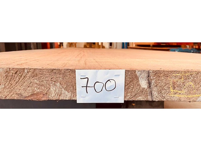 Gezaagd bubinga massief tafelblad ovendroog - afbeelding 2 van  5