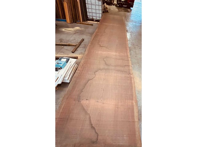 Gezaagd bubinga massief tafelblad ovendroog - afbeelding 2 van  5