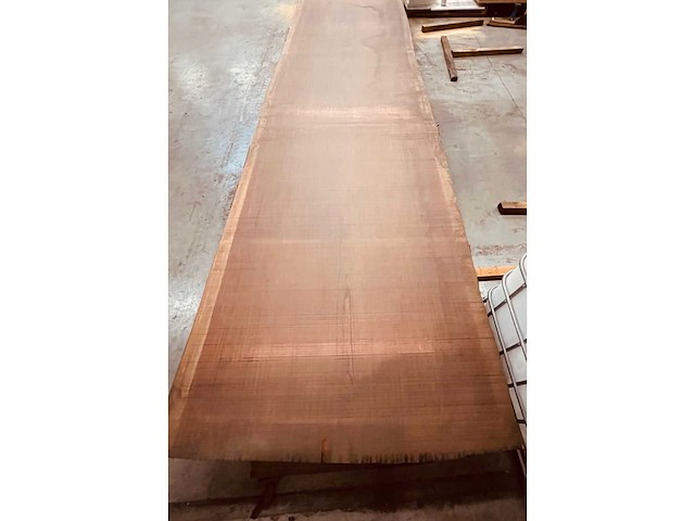 Gezaagd bubinga massief tafelblad ovendroog - afbeelding 3 van  5
