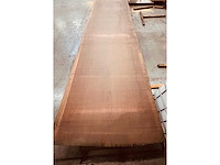 Gezaagd bubinga massief tafelblad ovendroog - afbeelding 3 van  5