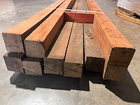 Gezaagd bubinga massief tafelblad ovendroog - afbeelding 1 van  5