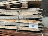 Gezaagde robinia paal (63x) - afbeelding 2 van  4