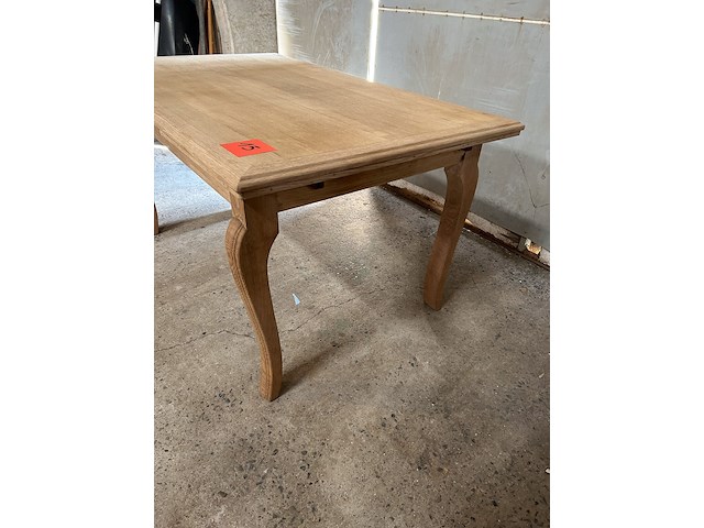 Gezandstraalde tafel - afbeelding 2 van  2