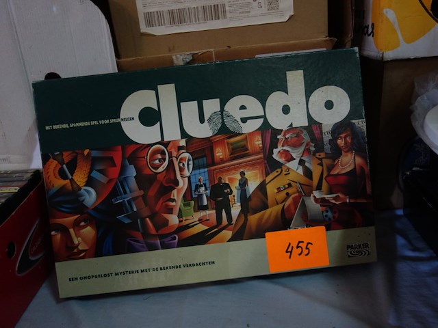 Gezelschapsspel cluedo - afbeelding 1 van  1