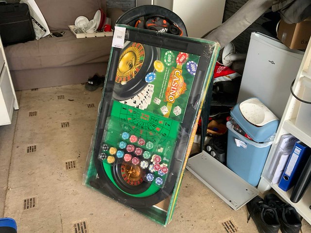 Gezelschapsspel roulette - afbeelding 1 van  3