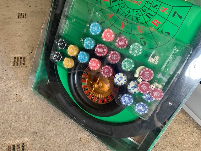 Gezelschapsspel roulette - afbeelding 1 van  1