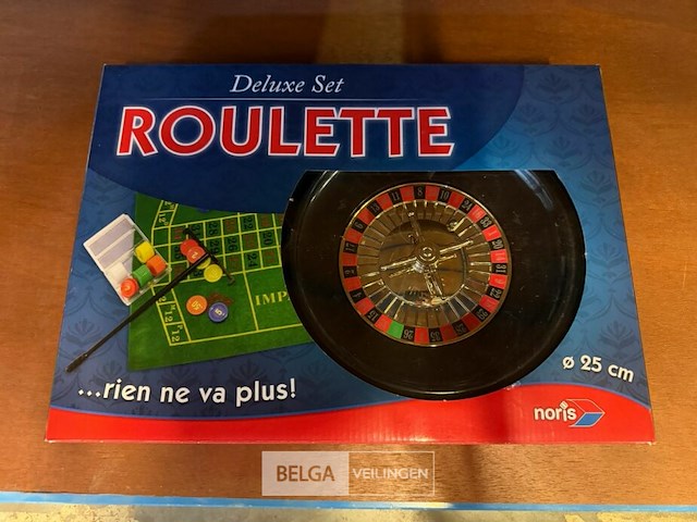 Gezelschapsspel roulette - afbeelding 1 van  1