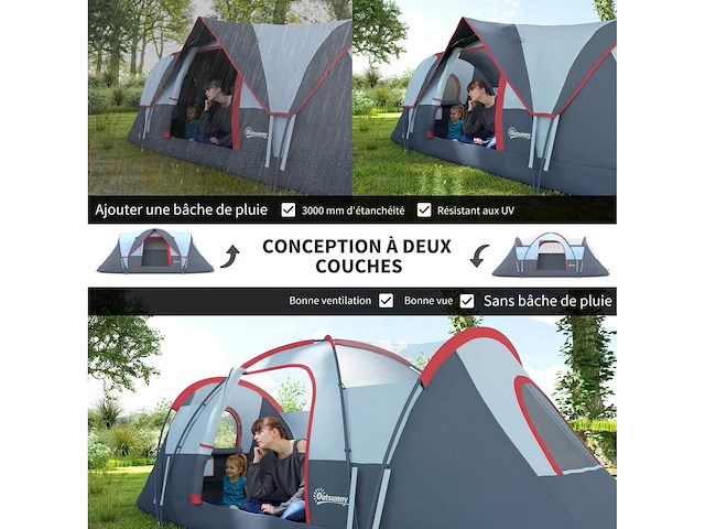 Gezinskampeertent 5-6 personen - afbeelding 5 van  6