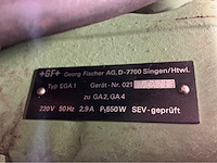 +gf+ ega1 draadsnijmachine - afbeelding 7 van  7