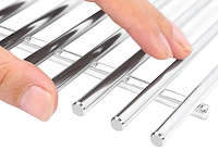 Gftime roestvrijstalen grillroosters 33 x 25,2 cm - afbeelding 3 van  4