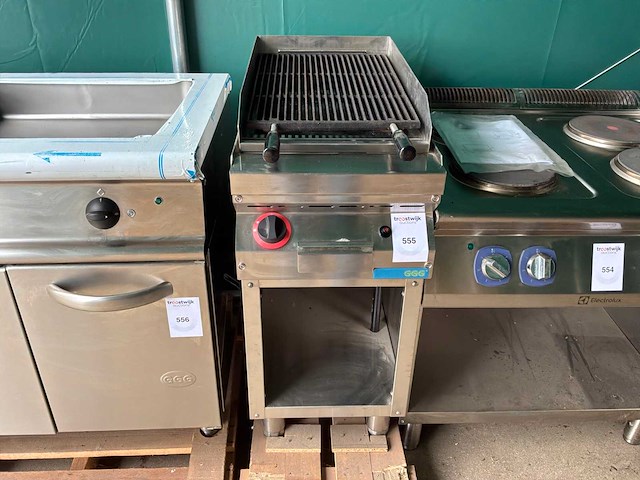 Ggg lavagrill rvs gasgestookt - afbeelding 1 van  3
