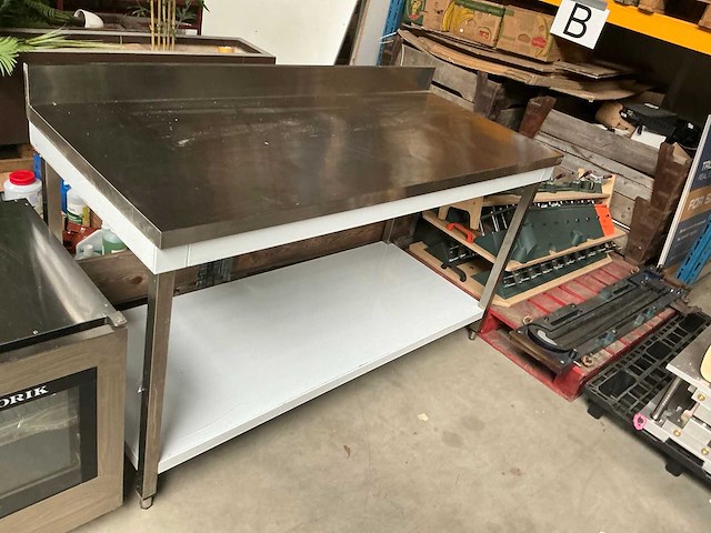 Ggg rvs werktafel - afbeelding 1 van  4