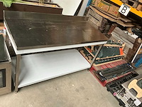 Ggg rvs werktafel - afbeelding 2 van  4