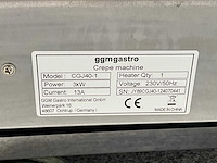 Ggm gastro cgj40-1 crepe machine - afbeelding 3 van  3