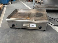 Ggm gastro egk75 grill- en bakplaat - afbeelding 1 van  5