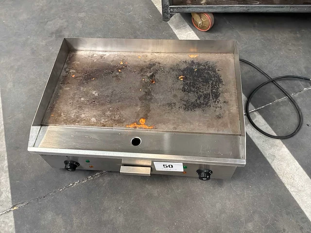 Ggm gastro egk75 grill- en bakplaat - afbeelding 2 van  5
