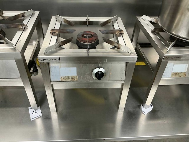 Ggm gastro gasgestookte wokbrander - afbeelding 1 van  3
