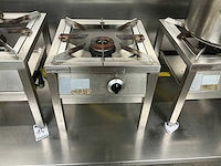 Ggm gastro gasgestookte wokbrander - afbeelding 1 van  3