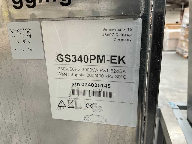 Ggm gastro gs340pm-ek horeca vaarwasser - afbeelding 3 van  6