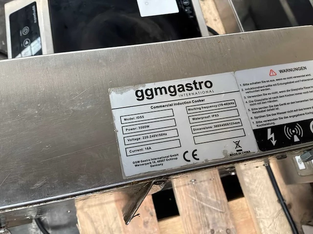 Ggm gastro inductiekookplaat (3x) - afbeelding 6 van  7