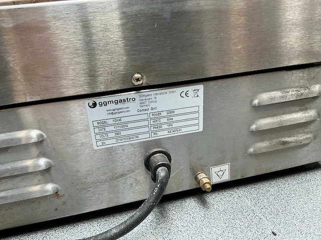 Ggm gastro kgk45 contactgrill - afbeelding 5 van  5