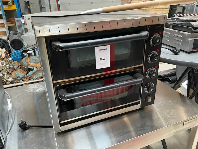 Ggm gastro pdkg205 dubbele pizza-oven - afbeelding 1 van  4