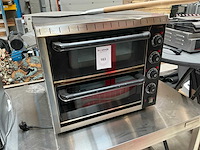 Ggm gastro pdkg205 dubbele pizza-oven - afbeelding 1 van  4
