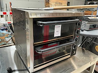 Ggm gastro pdkg205 dubbele pizza-oven - afbeelding 3 van  4