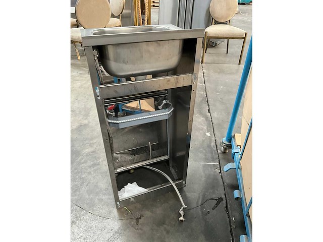 Ggm gastro rvs handenwasser/afvalbak - afbeelding 6 van  6