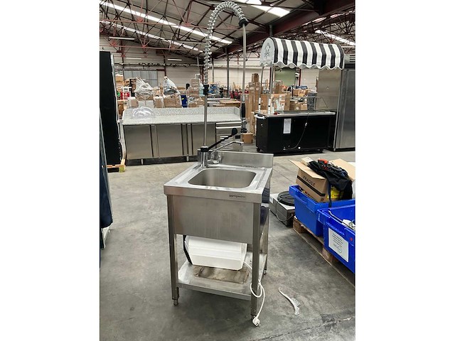 Ggm gastro spoeltafel met inventum q20 boiler - afbeelding 1 van  8