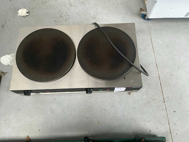 Ggmgastro cgk40-2 dubbele elektrische pannenkoekenplaat - afbeelding 3 van  3