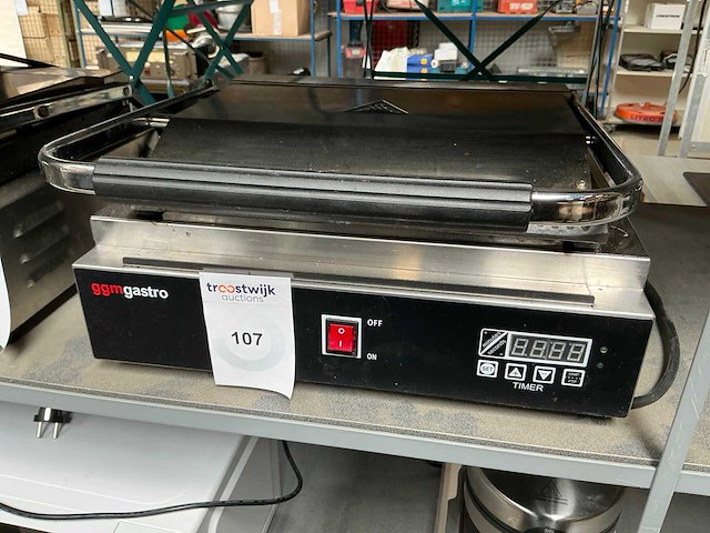 Ggmgastro dkgj322 contactgrill - afbeelding 1 van  4