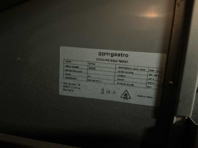 Ggmgastro gspc88 rvs koeling - afbeelding 5 van  5