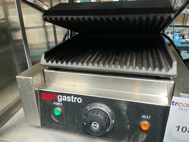 Ggmgastro kgkb100 contactgrill - afbeelding 3 van  5