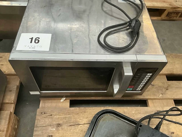 Ggmgastro mdm25-1000 rvs microgolfoven - afbeelding 2 van  4