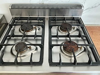 Ggmgastro rvs 4-pits gasfornuis - afbeelding 4 van  5