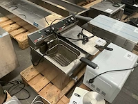 Ggmgastro rvs dubbele friteuse - afbeelding 2 van  4